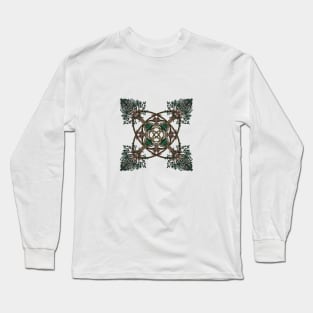 Woodlands Mandala Long Sleeve T-Shirt